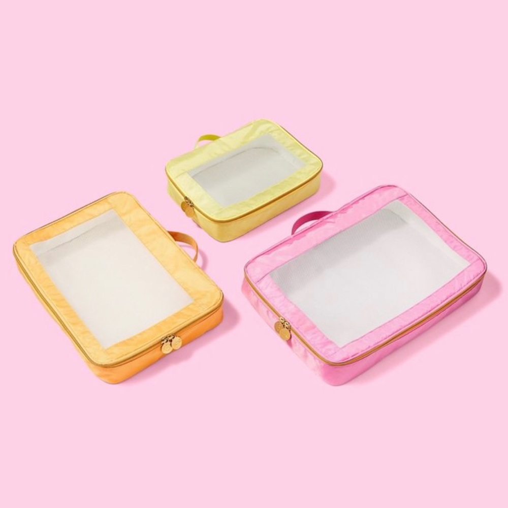 3 pc. Packing Cube Set (Pink/Orange/Lt. Yellow)- Stoney Clover Lane x Target